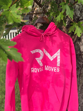 Pink with white (Breast Cancer Awareness print) Royal Moves Unisex Hoodie