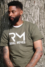 (Military Green) With White Royal Moves Unisex T Shirt