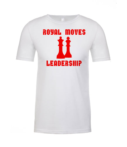 Red Chess Logo  Royal Moves Unisex T Shirt